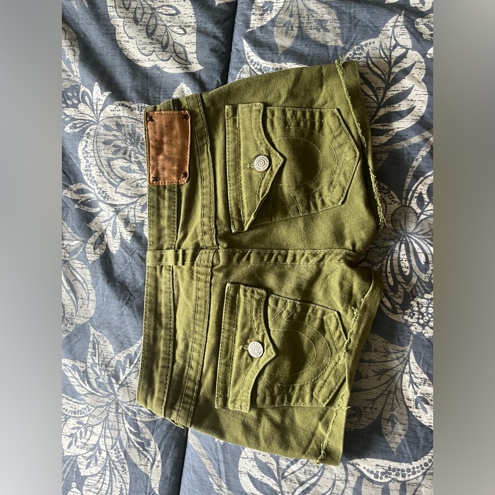 True Religion jean shorts